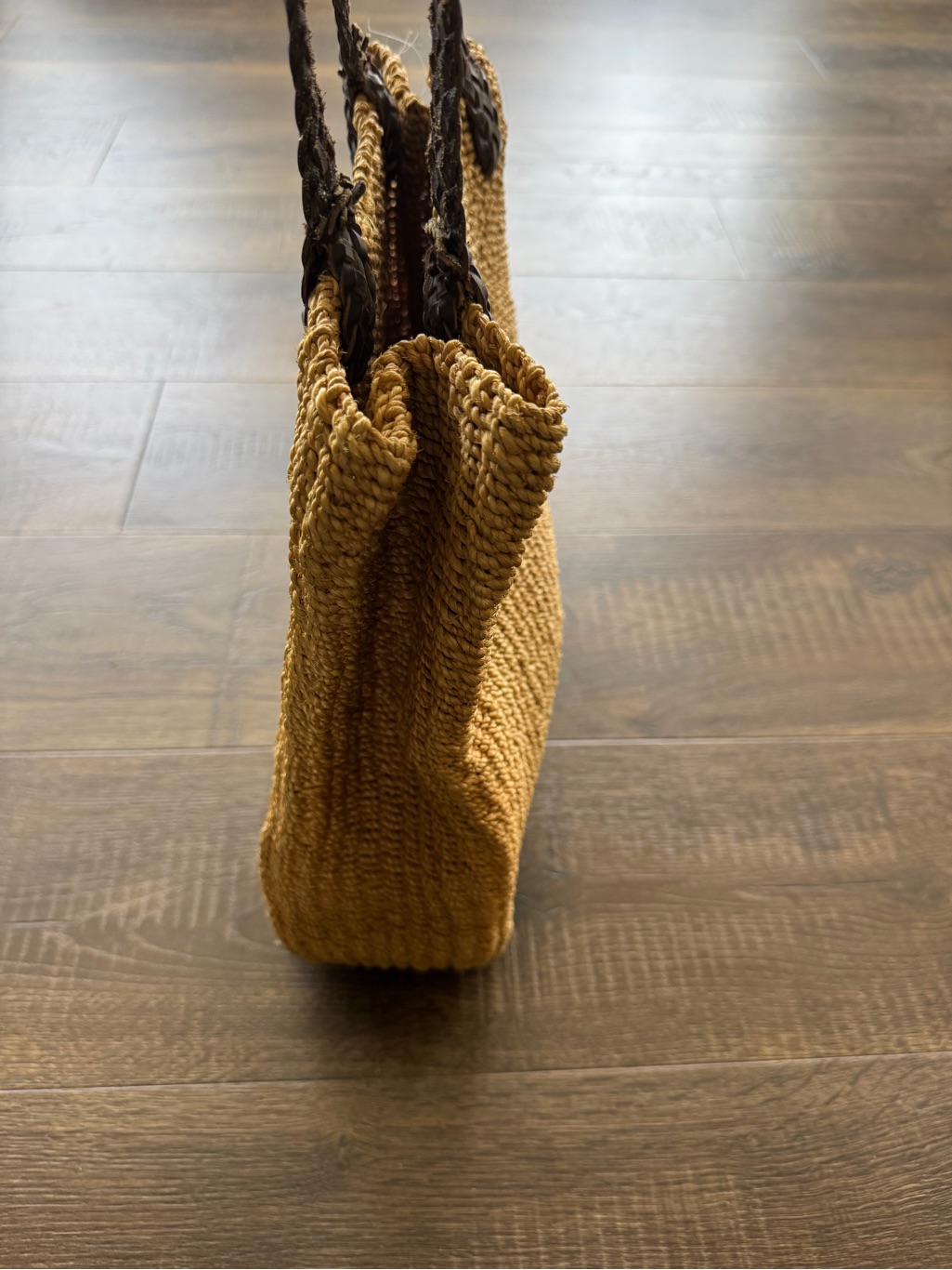 Talbots Woven Straw Shoulder Bag Purse — image 5 of 7